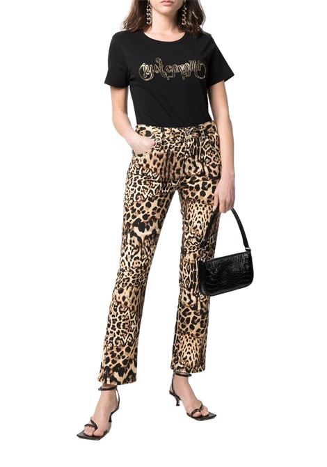 Trousers with spotted print Cavalli JUST CAVALLI | Trousers | S04LA0203 N32008128S